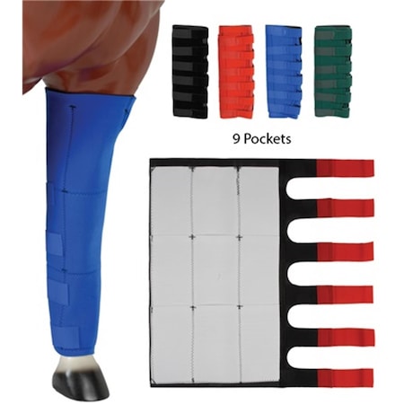 Jacks 24 in. Neoprene Ice Boots with 9 PocketsGreen 985-GN